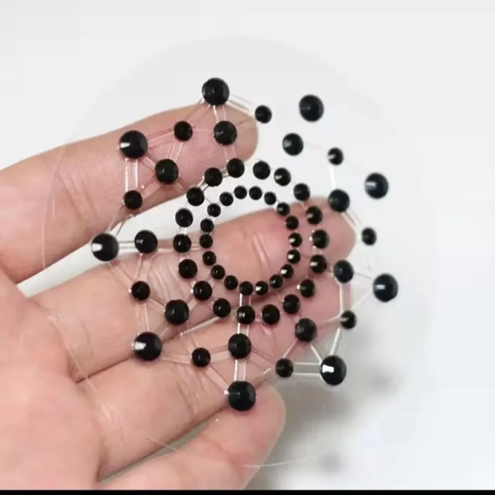New Without Tags Black Nipple Covers Sticky Festival Burlesque 3in